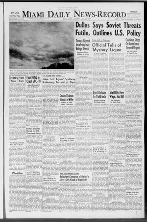 Miami Daily News-Record (Miami, Okla.), Vol. 54, No. 253, Ed. 1 Monday, April 22, 1957