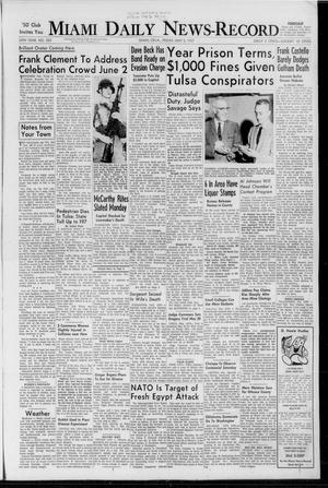 Miami Daily News-Record (Miami, Okla.), Vol. 54, No. 263, Ed. 1 Friday, May 3, 1957