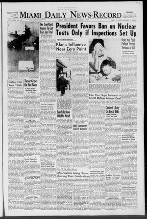 Miami Daily News-Record (Miami, Okla.), Vol. 54, No. 291, Ed. 1 Wednesday, June 5, 1957