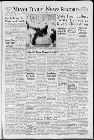 Miami Daily News-Record (Miami, Okla.), Vol. 54, No. 297, Ed. 1 Wednesday, June 12, 1957