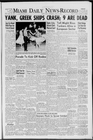 Miami Daily News-Record (Miami, Okla.), Vol. 54, No. 302, Ed. 1 Wednesday, June 19, 1957