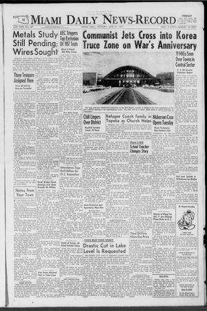 Miami Daily News-Record (Miami, Okla.), Vol. 54, No. 307, Ed. 1 Monday, June 24, 1957