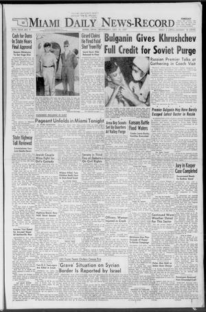 Miami Daily News-Record (Miami, Okla.), Vol. 55, No. 9, Ed. 1 Wednesday, July 10, 1957