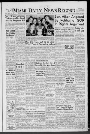 Miami Daily News-Record (Miami, Okla.), Vol. 55, No. 17, Ed. 1 Friday, July 19, 1957