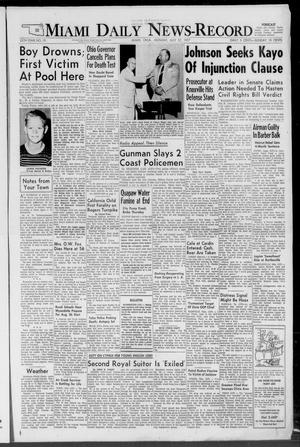 Miami Daily News-Record (Miami, Okla.), Vol. 55, No. 19, Ed. 1 Monday, July 22, 1957