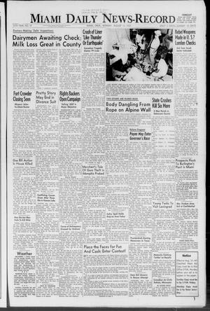 Miami Daily News-Record (Miami, Okla.), Vol. 55, No. 37, Ed. 1 Monday, August 12, 1957