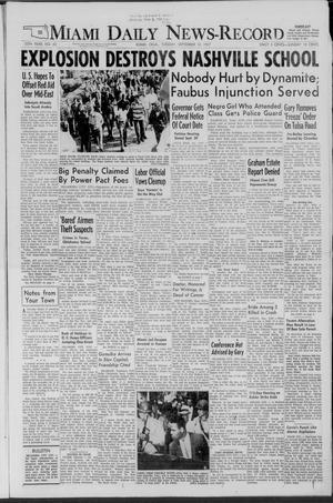 Miami Daily News-Record (Miami, Okla.), Vol. 55, No. 62, Ed. 1 Tuesday, September 10, 1957