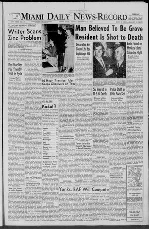 Miami Daily News-Record (Miami, Okla.), Vol. 55, No. 72, Ed. 1 Sunday, September 22, 1957