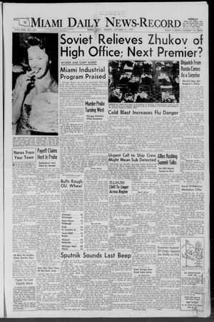 Miami Daily News-Record (Miami, Okla.), Vol. 55, No. 102, Ed. 1 Sunday, October 27, 1957