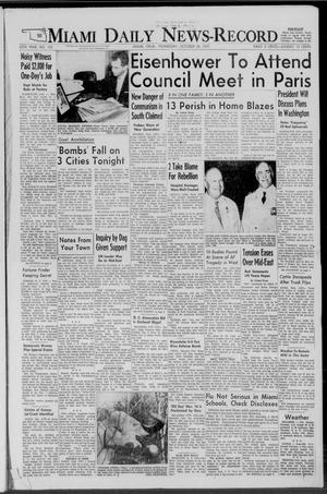 Miami Daily News-Record (Miami, Okla.), Vol. 55, No. 105, Ed. 1 Wednesday, October 30, 1957