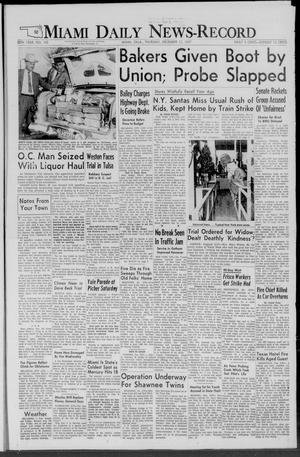 Miami Daily News-Record (Miami, Okla.), Vol. 55, No. 142, Ed. 1 Thursday, December 12, 1957