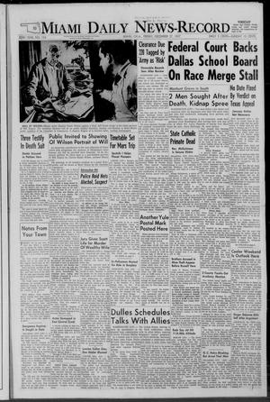 Miami Daily News-Record (Miami, Okla.), Vol. 55, No. 154, Ed. 1 Friday, December 27, 1957