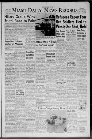 Miami Daily News-Record (Miami, Okla.), Vol. 55, No. 160, Ed. 1 Friday, January 3, 1958