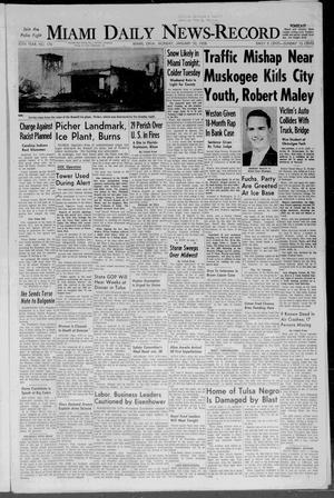 Miami Daily News-Record (Miami, Okla.), Vol. 55, No. 174, Ed. 1 Monday, January 20, 1958