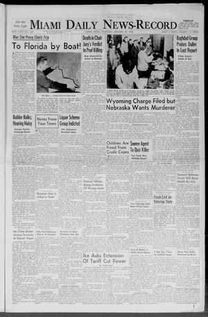 Miami Daily News-Record (Miami, Okla.), Vol. 55, No. 183, Ed. 1 Thursday, January 30, 1958
