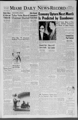 Miami Daily News-Record (Miami, Okla.), Vol. 55, No. 194, Ed. 1 Wednesday, February 12, 1958