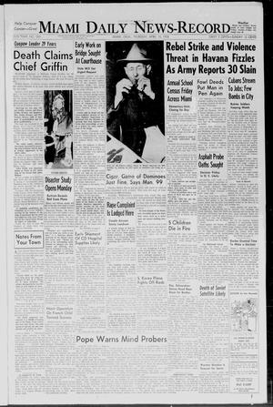 Miami Daily News-Record (Miami, Okla.), Vol. 55, No. 242, Ed. 1 Thursday, April 10, 1958