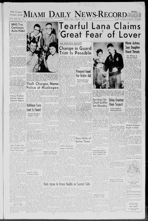 Miami Daily News-Record (Miami, Okla.), Vol. 55, No. 244, Ed. 1 Friday, April 11, 1958