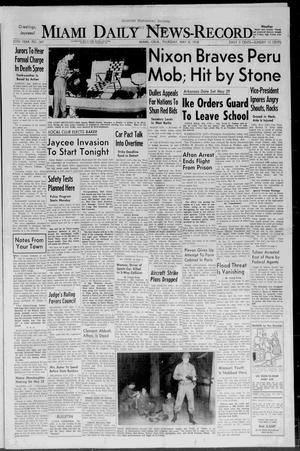 Miami Daily News-Record (Miami, Okla.), Vol. 55, No. 267, Ed. 1 Thursday, May 8, 1958