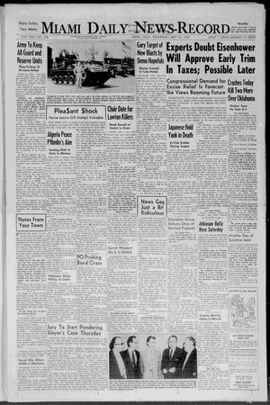 Miami Daily News-Record (Miami, Okla.), Vol. 55, No. 278, Ed. 1 Wednesday, May 21, 1958