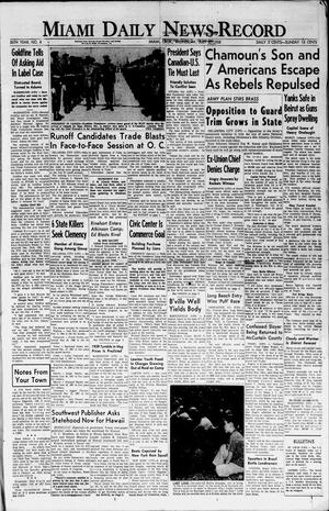 Miami Daily News-Record (Miami, Okla.), Vol. 56, No. 8, Ed. 1 Wednesday, July 9, 1958