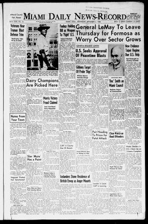 Miami Daily News-Record (Miami, Okla.), Vol. 56, No. 56, Ed. 1 Wednesday, September 3, 1958