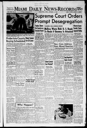Miami Daily News-Record (Miami, Okla.), Vol. 56, No. 64, Ed. 1 Friday, September 12, 1958