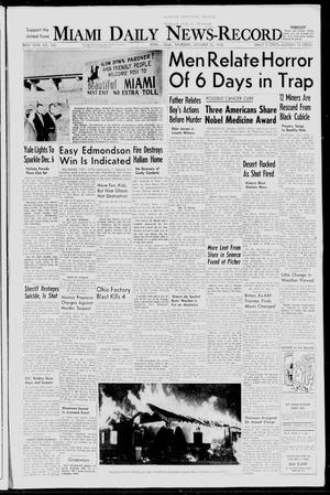 Miami Daily News-Record (Miami, Okla.), Vol. 56, No. 105, Ed. 1 Thursday, October 30, 1958