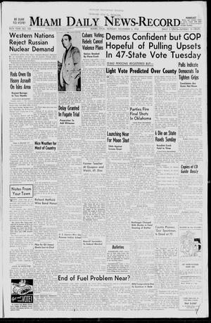 Miami Daily News-Record (Miami, Okla.), Vol. 56, No. 108, Ed. 1 Monday, November 3, 1958