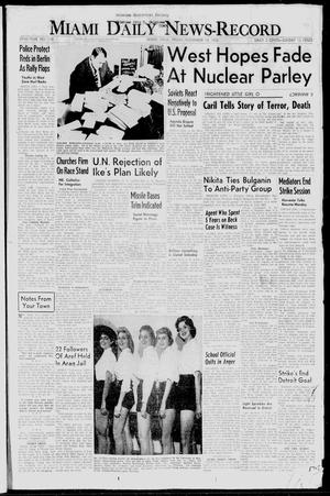 Miami Daily News-Record (Miami, Okla.), Vol. 56, No. 118, Ed. 1 Friday, November 14, 1958