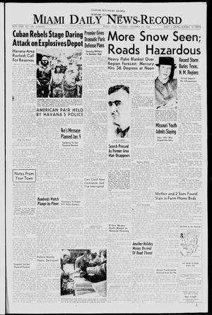 Miami Daily News-Record (Miami, Okla.), Vol. 56, No. 156, Ed. 1 Tuesday, December 30, 1958