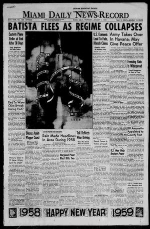 Miami Daily News-Record (Miami, Okla.), Vol. 56, No. 158, Ed. 1 Thursday, January 1, 1959