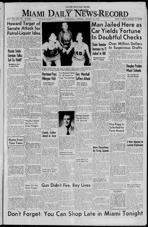 Miami Daily News-Record (Miami, Okla.), Vol. 56, No. 170, Ed. 1 Thursday, January 15, 1959