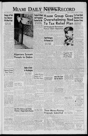 Miami Daily News-Record (Miami, Okla.), Vol. 56, No. 191, Ed. 1 Monday, February 9, 1959