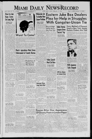 Miami Daily News-Record (Miami, Okla.), Vol. 56, No. 195, Ed. 1 Friday, February 13, 1959