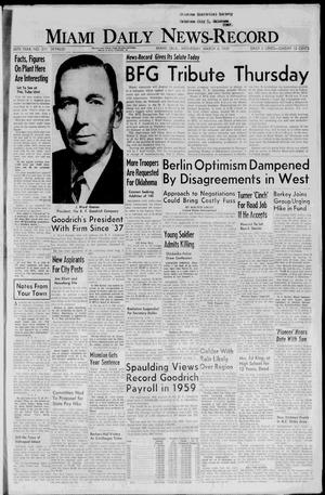 Miami Daily News-Record (Miami, Okla.), Vol. 56, No. 211, Ed. 1 Wednesday, March 4, 1959