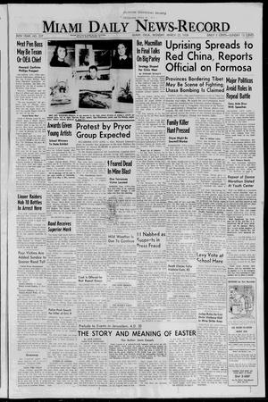 Miami Daily News-Record (Miami, Okla.), Vol. 56, No. 227, Ed. 1 Monday, March 23, 1959