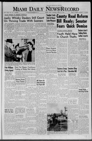 Miami Daily News-Record (Miami, Okla.), Vol. 56, No. 257, Ed. 1 Monday, April 27, 1959