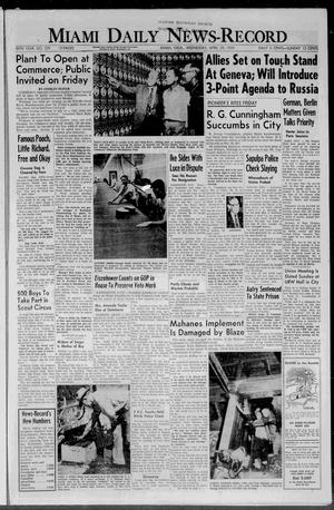 Miami Daily News-Record (Miami, Okla.), Vol. 56, No. 259, Ed. 1 Wednesday, April 29, 1959