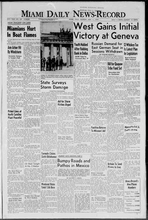 Miami Daily News-Record (Miami, Okla.), Vol. 56, No. 269, Ed. 1 Monday, May 11, 1959