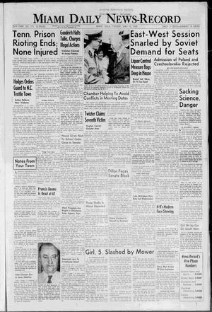 Miami Daily News-Record (Miami, Okla.), Vol. 56, No. 270, Ed. 1 Tuesday, May 12, 1959