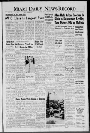 Miami Daily News-Record (Miami, Okla.), Vol. 56, No. 271, Ed. 1 Wednesday, May 13, 1959