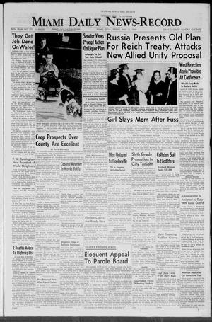 Miami Daily News-Record (Miami, Okla.), Vol. 56, No. 273, Ed. 1 Friday, May 15, 1959
