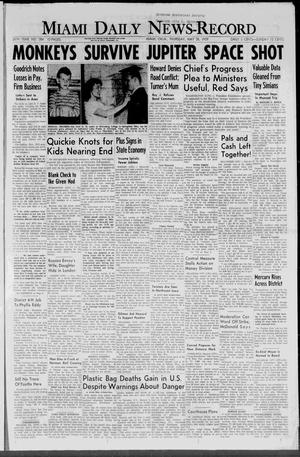 Miami Daily News-Record (Miami, Okla.), Vol. 56, No. 284, Ed. 1 Thursday, May 28, 1959