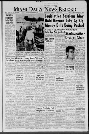 Miami Daily News-Record (Miami, Okla.), Vol. 56, No. 308, Ed. 1 Thursday, June 25, 1959