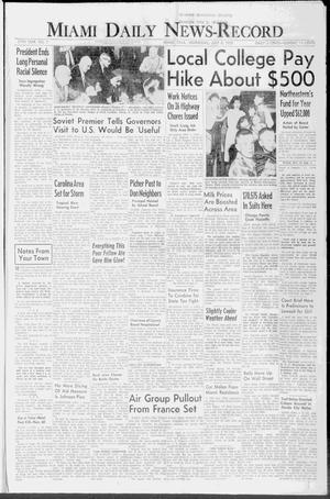 Miami Daily News-Record (Miami, Okla.), Vol. 57, No. 7, Ed. 1 Wednesday, July 8, 1959