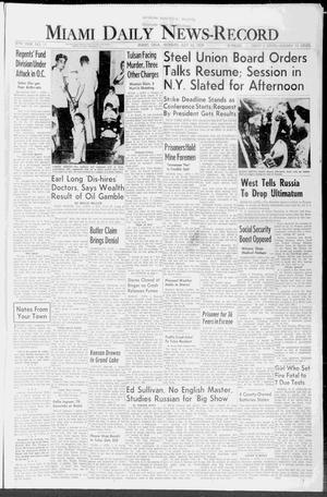 Miami Daily News-Record (Miami, Okla.), Vol. 57, No. 11, Ed. 1 Monday, July 13, 1959