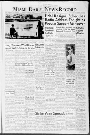 Miami Daily News-Record (Miami, Okla.), Vol. 57, No. 15, Ed. 1 Friday, July 17, 1959