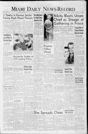 Miami Daily News-Record (Miami, Okla.), Vol. 57, No. 71, Ed. 1 Monday, September 21, 1959
