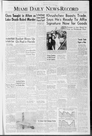 Miami Daily News-Record (Miami, Okla.), Vol. 57, No. 74, Ed. 1 Thursday, September 24, 1959